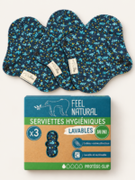 فوط صحية قماشية قابلة للغسل – Feel Natural (Mini)