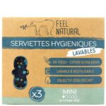 ⁦فوط صحية قماشية قابلة للغسل – Feel Natural (Mini)⁩ - الصورة ⁦3⁩